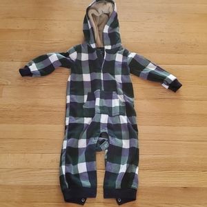 Carter's 1 Piece Fleece Outfit, boy 18 months